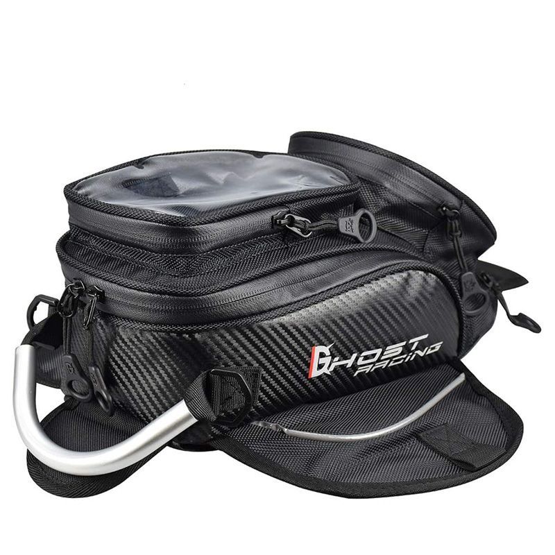 Motorcycle Tank Bag Large Capacity Magnetic Travel Backpack Rider Waist Bag