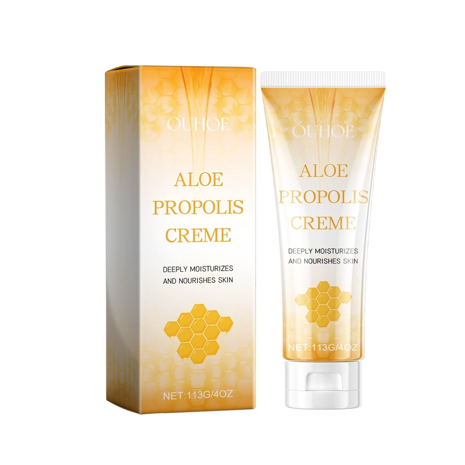 Aloe Vera Propolis Moisturizer, Hydrating, Nourishing, Rejuvenating Skin Cream, Natural Skincare ,113g