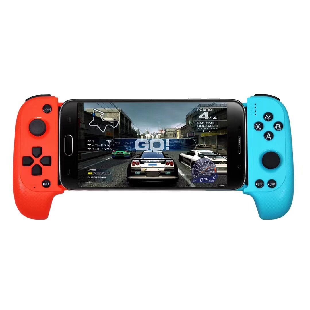 Mobile Game Controller Bluetooth Telescopic Gamepad With Flexible Joystick