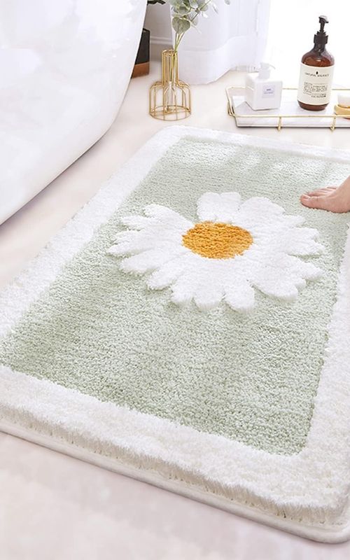 AIESY® Beautiful Luxury Ultra Soft Microfiber Shaggy Bath Mats