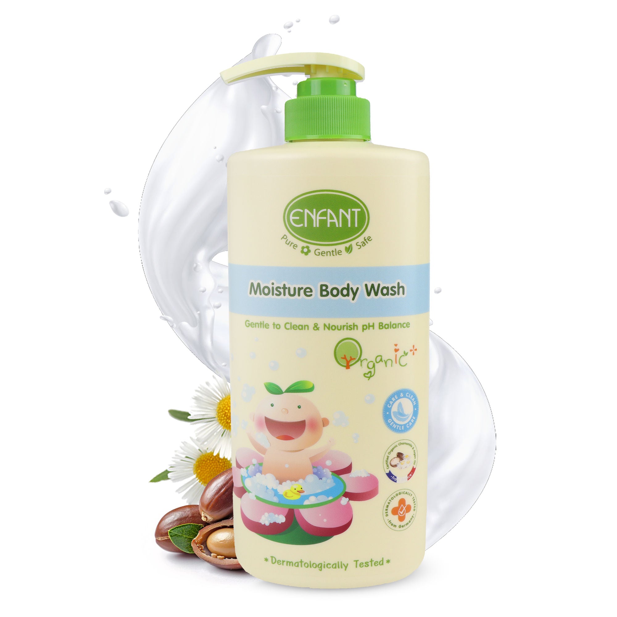 ENFANT Organic Plus Moisturizing Body Wash 500ml