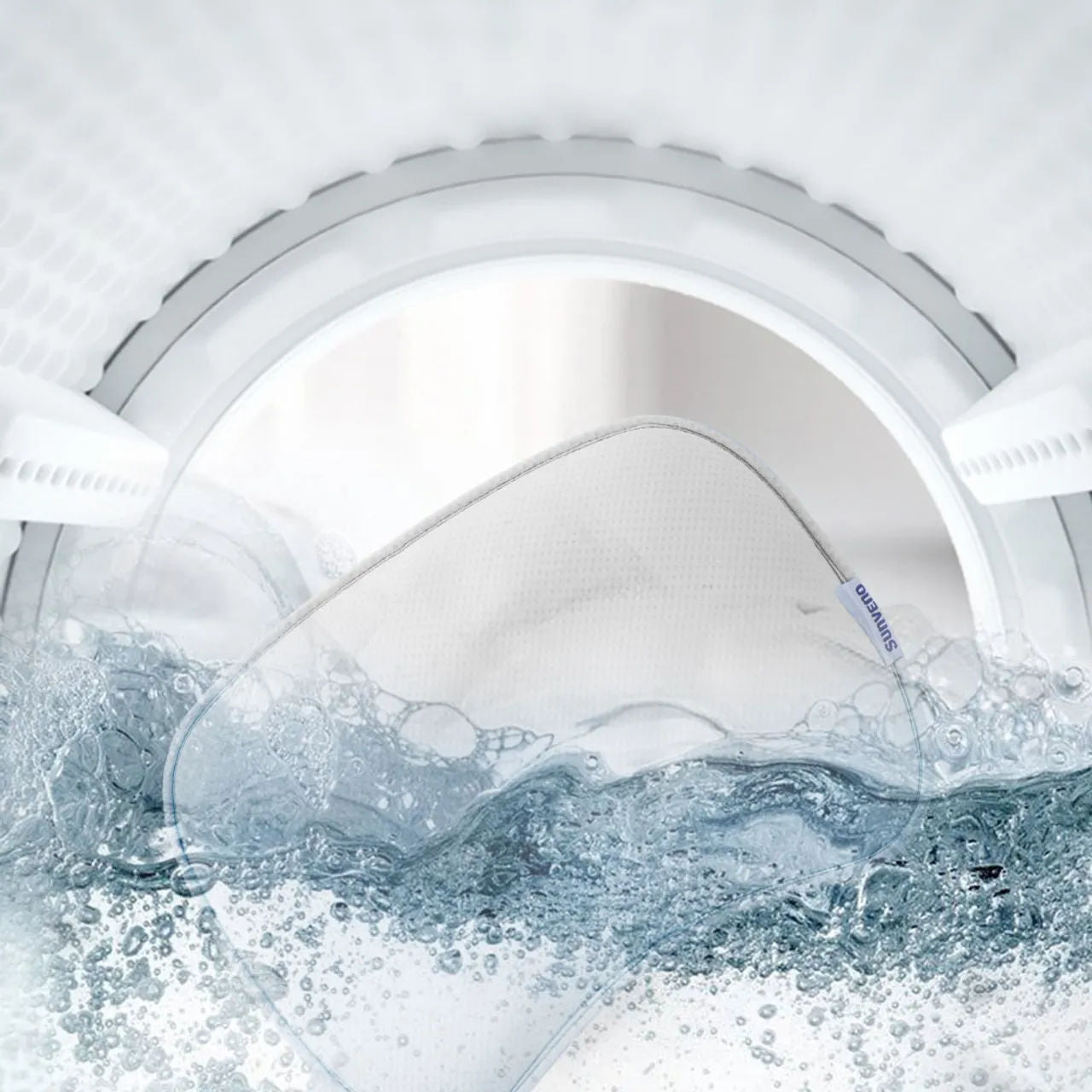 Sunveno - وسادة دوبونت لتشكيل رأس الرضع - أبيض