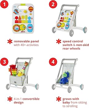 Skip Hop Explore & More Grow Along 4-in-1 Activity Walker