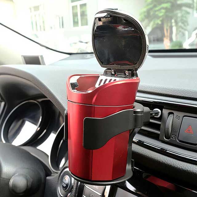 Car Water Cup Holder - Adjustable Auto Drink Holder for Cups, Bottles, and Beverages