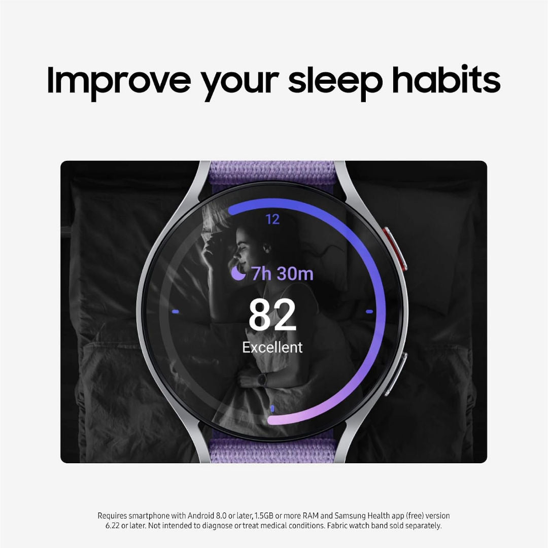 Samsung Galaxy Watch6 Bluetooth 44mm Smart Watch, 1.5" Super AMOLED Display