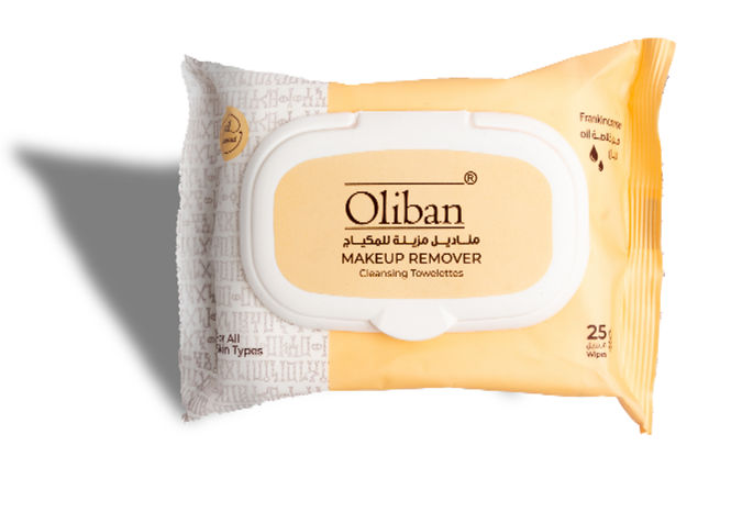 Oliban Make up Remover Wipes 25's