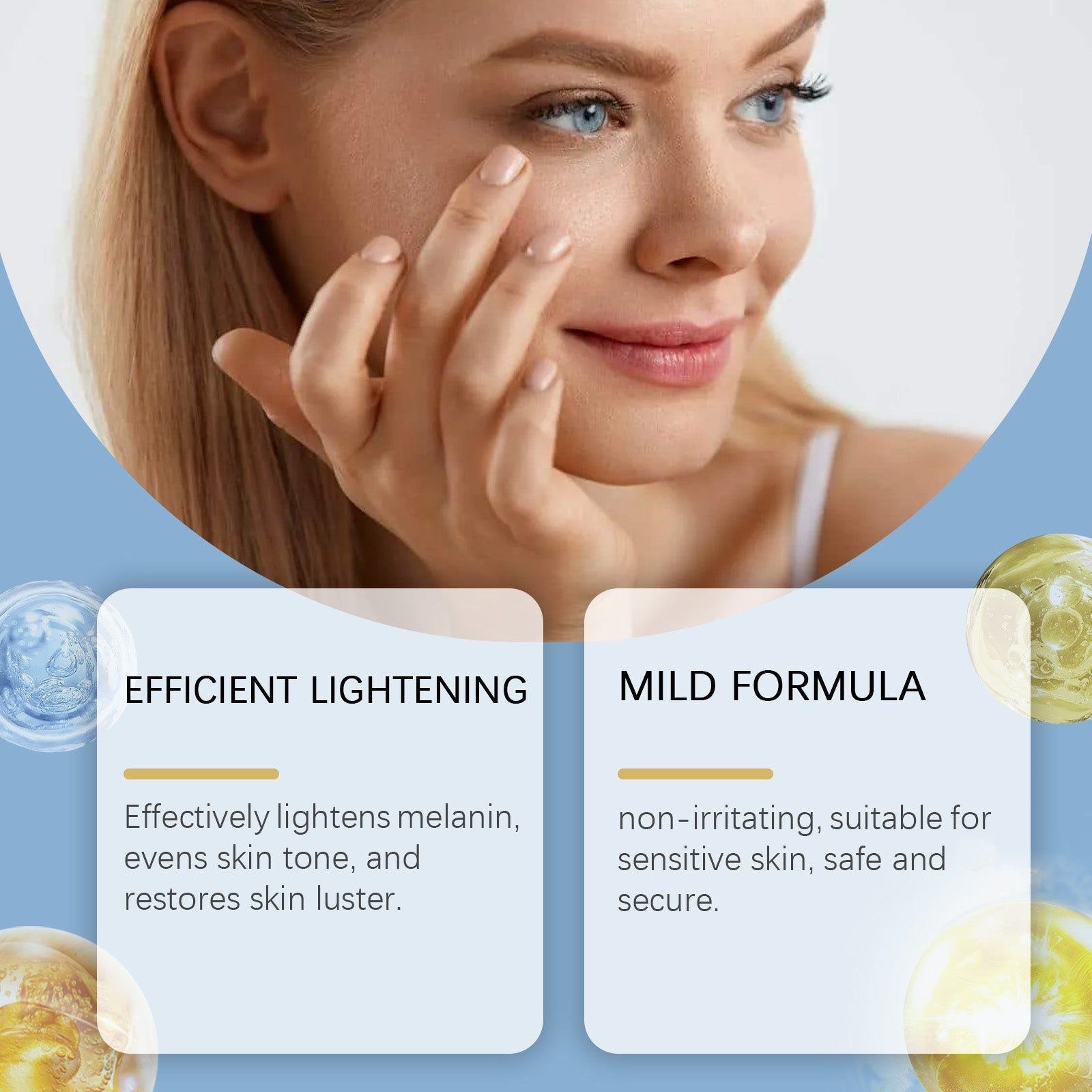 Brightening Face Essence with Niacinamide, Hyaluronic Acid, for Radiant Skin ,30ml