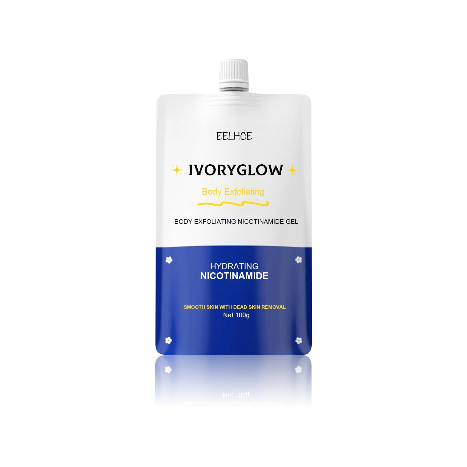 Brighten Skin with Body Exfoliating Niacinamide Gel, Fade Dark Spots, Deep Clean ,100g