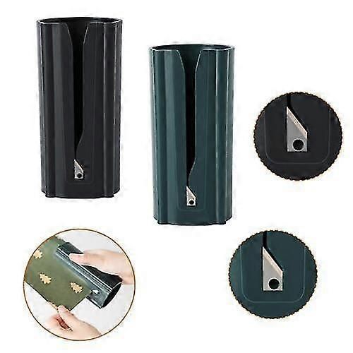 Sliding Wrapping Paper Cutter Christmas Gift Wrap Paper Craft Cutting Tool