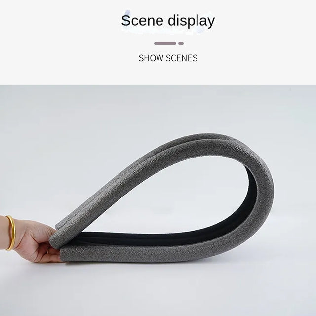 Flexible Door Bottom Sealing Strip Stopper - Weatherproof Door Seal for Noise, Draft &amp; Dust Prevention