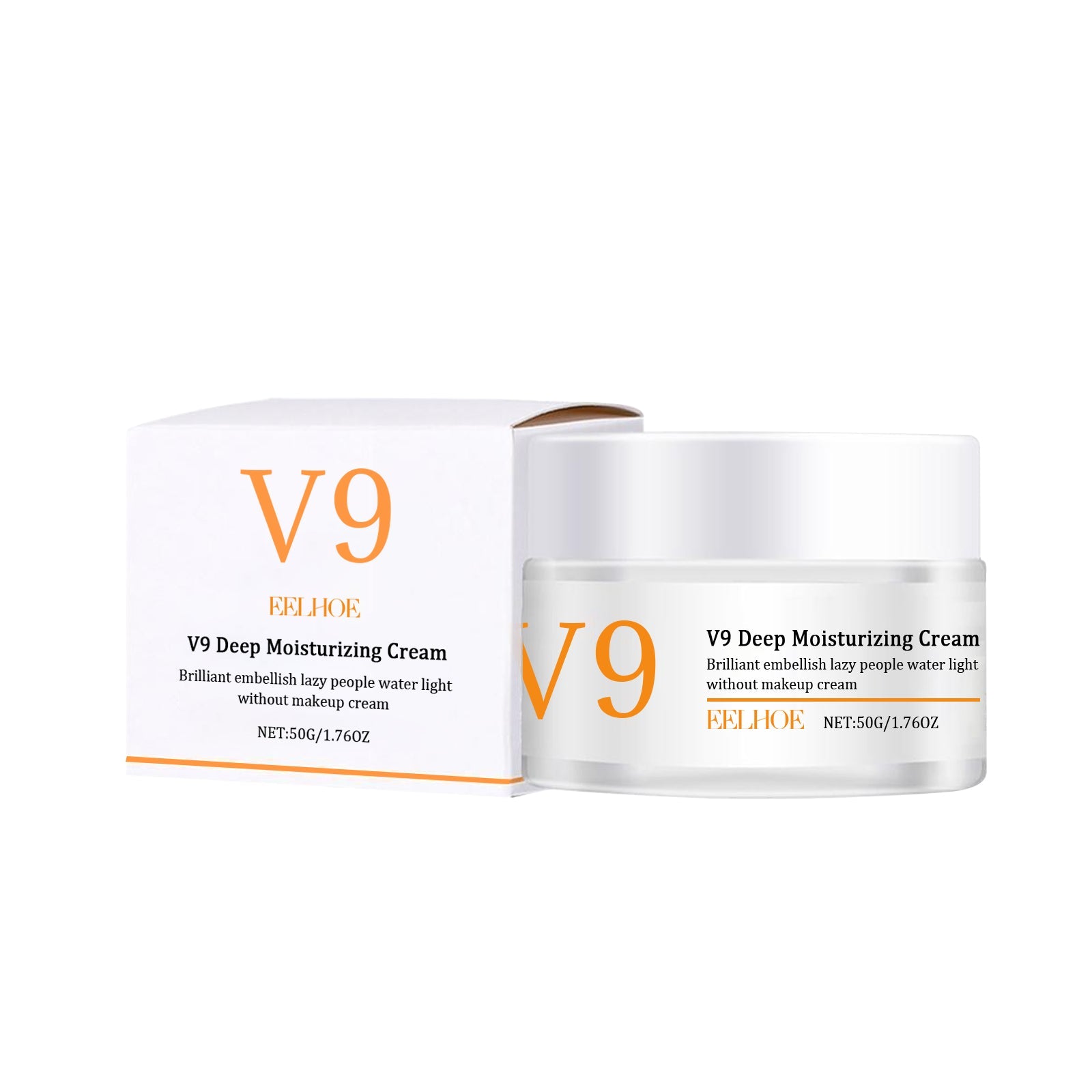 Hydrating Moisturizing Cream, Brightening, Radiant, Gentle for Sensitive Skin ,50g
