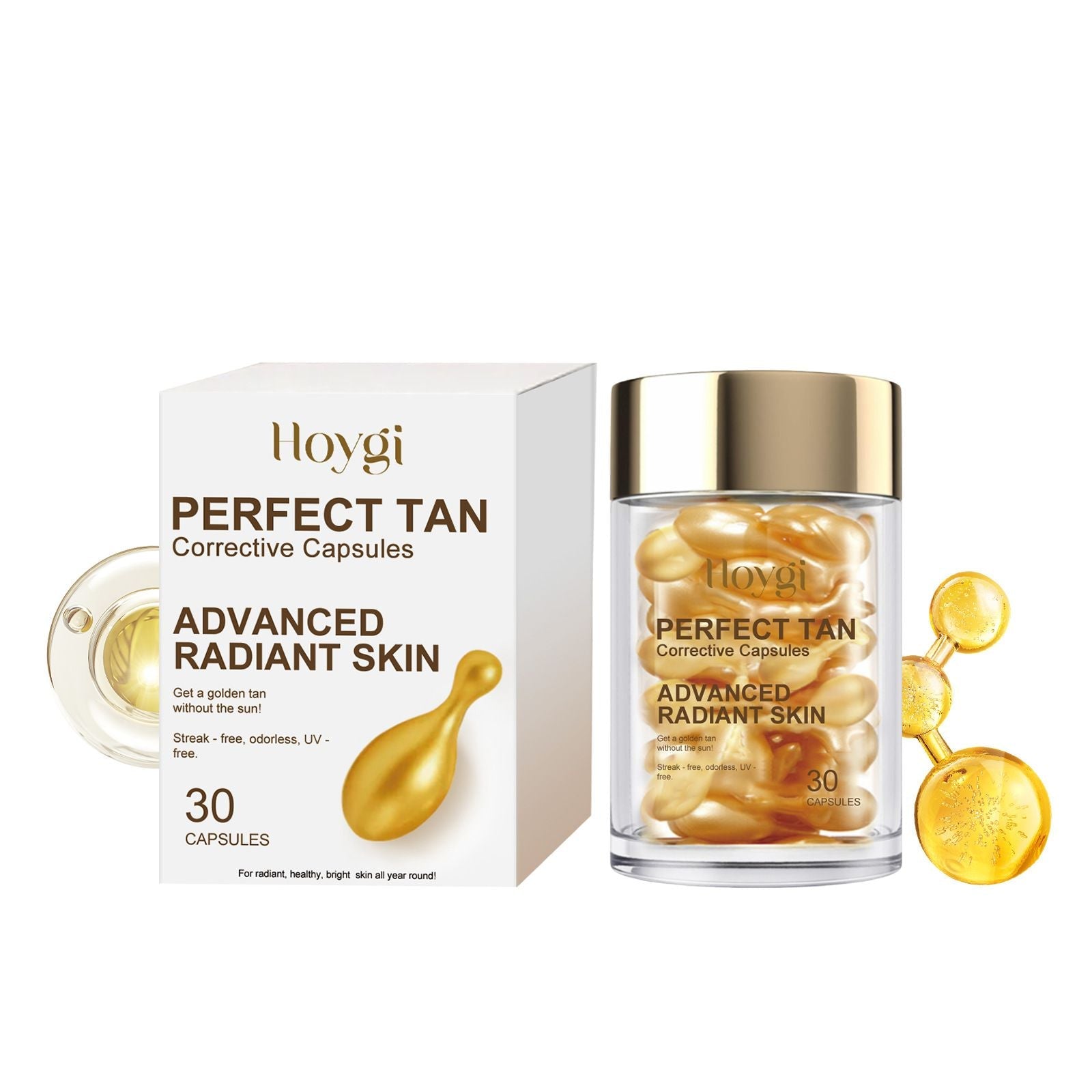 Tanning Accelerator Capsules Serum for Glow 30 Capsules