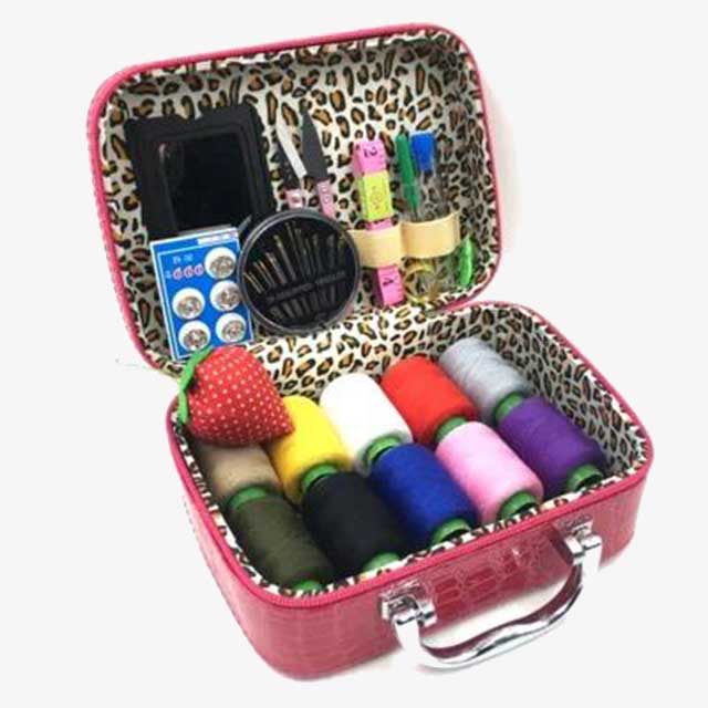 High-End Sewing Box Set - Premium Storage Organizer for Sewing Tools, Threads, Needles, and Accessories