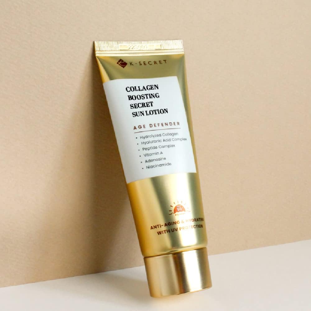 K-SECRET Collagen Boosting Secret Sun Lotion