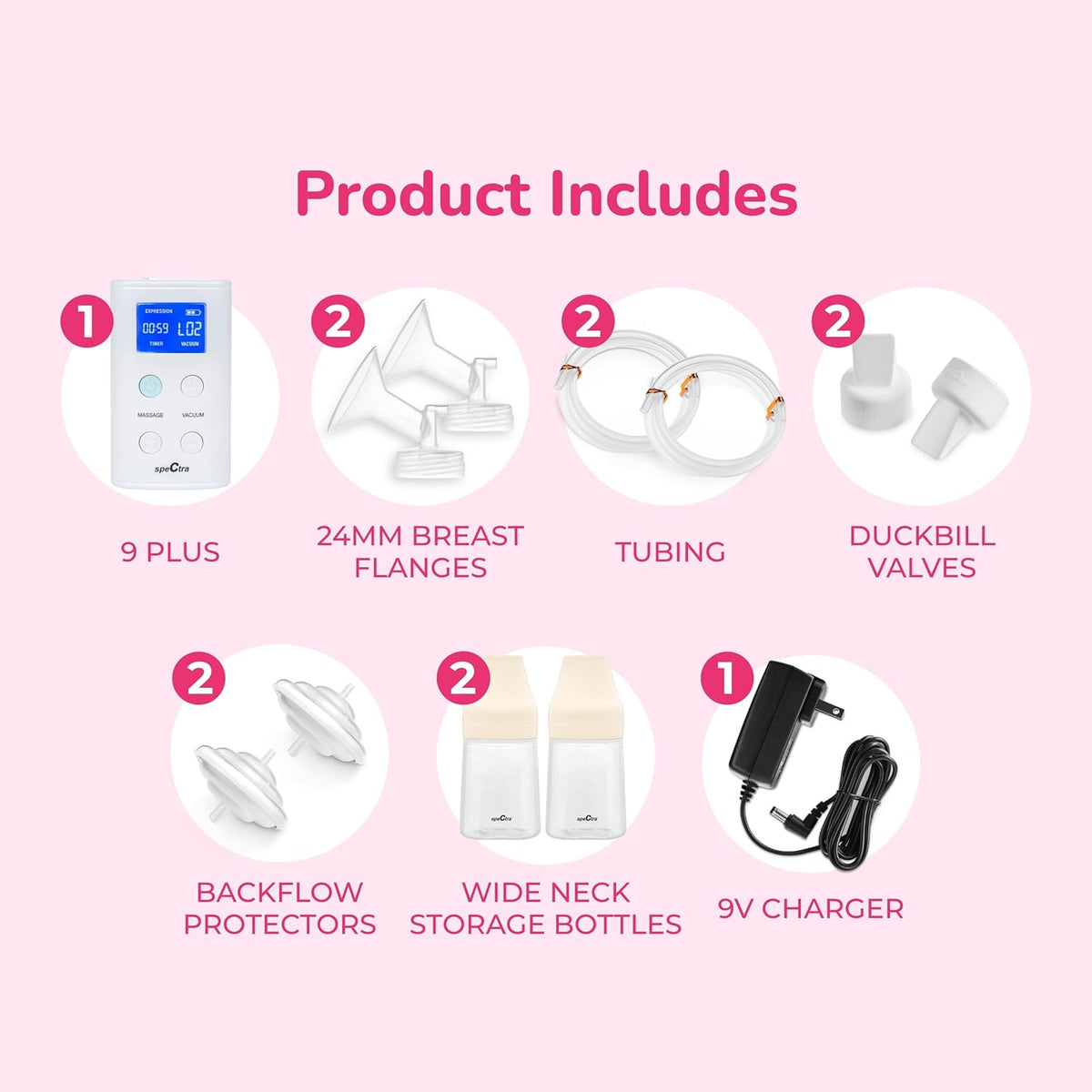 Spectra S9 – Portable Double Electric Breast Pump