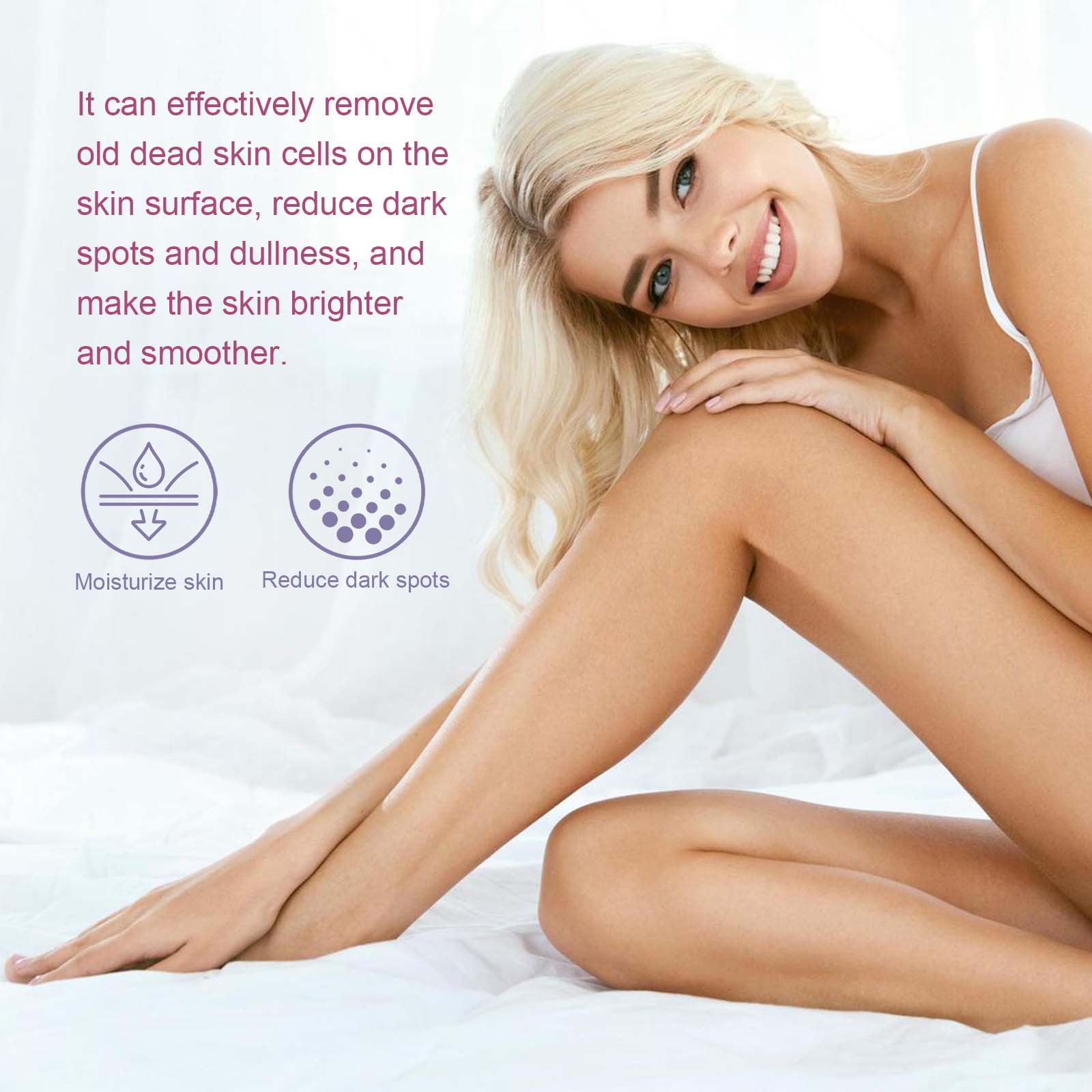 Blueberry Body Exfoliation Scrub, Brightening, Dull Skin Removal, Smooth & Radiant ,100g