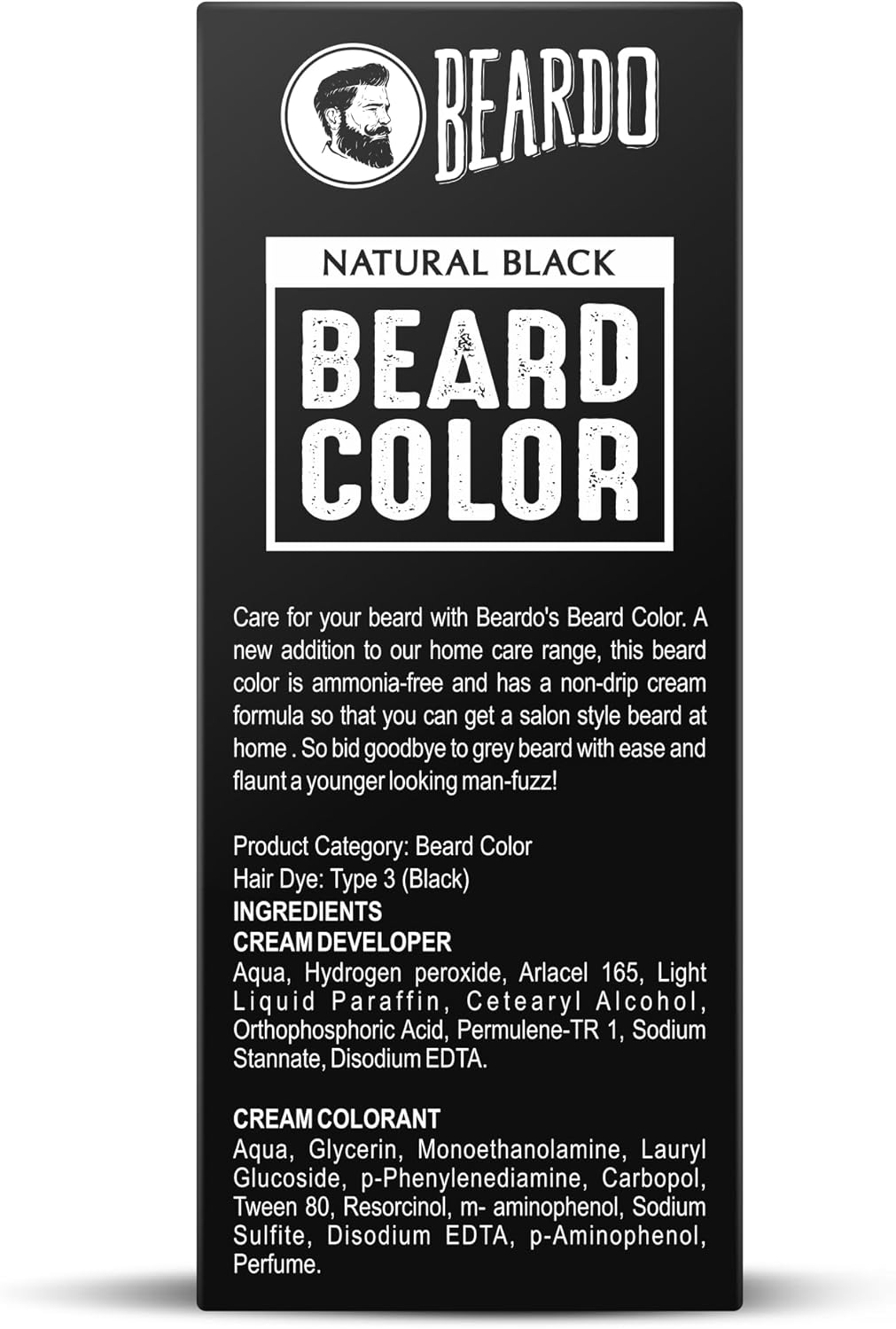 Beardo Beard Color Black 60ml