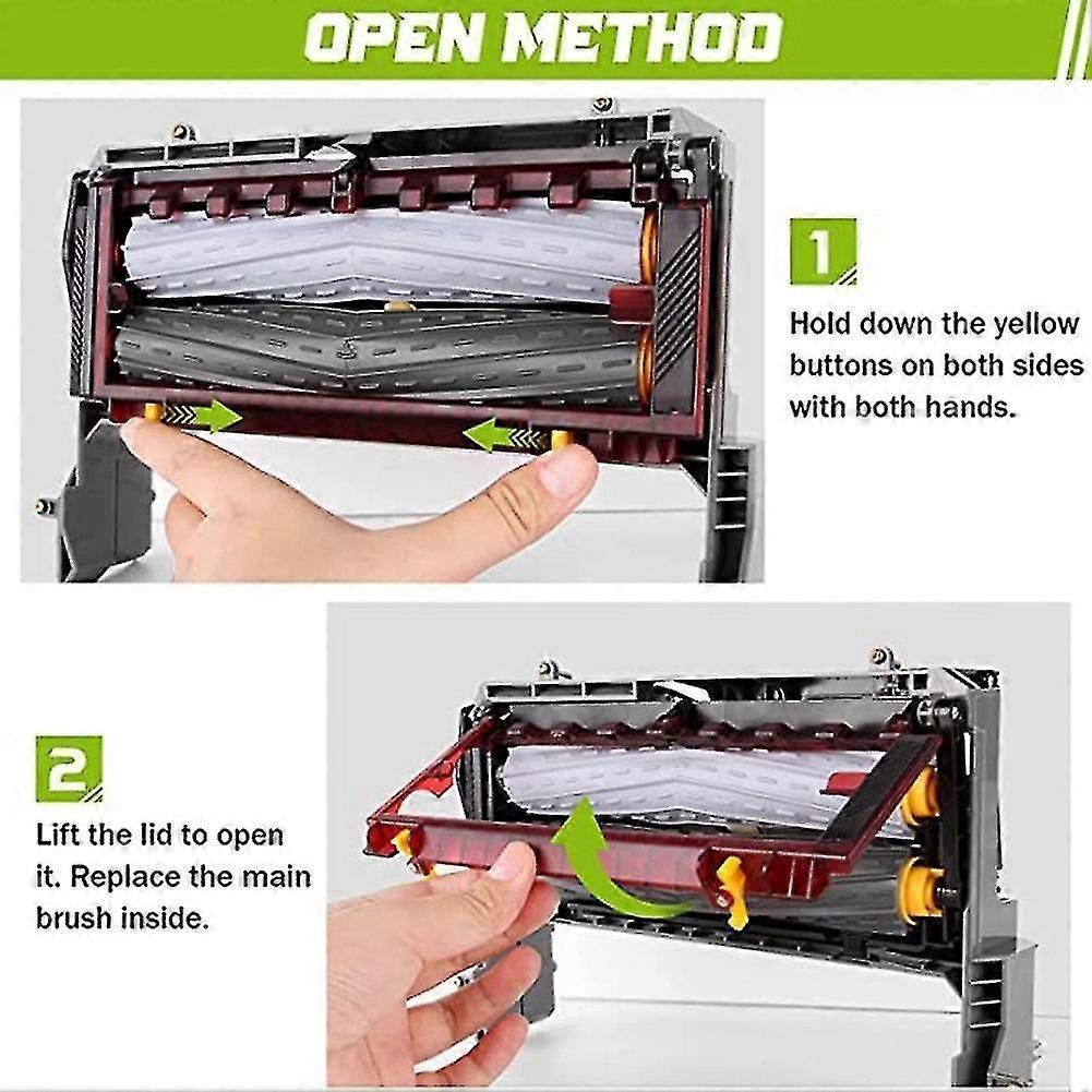 Main Brush Module Replacement for iRobot Roomba 800 and 900 Series