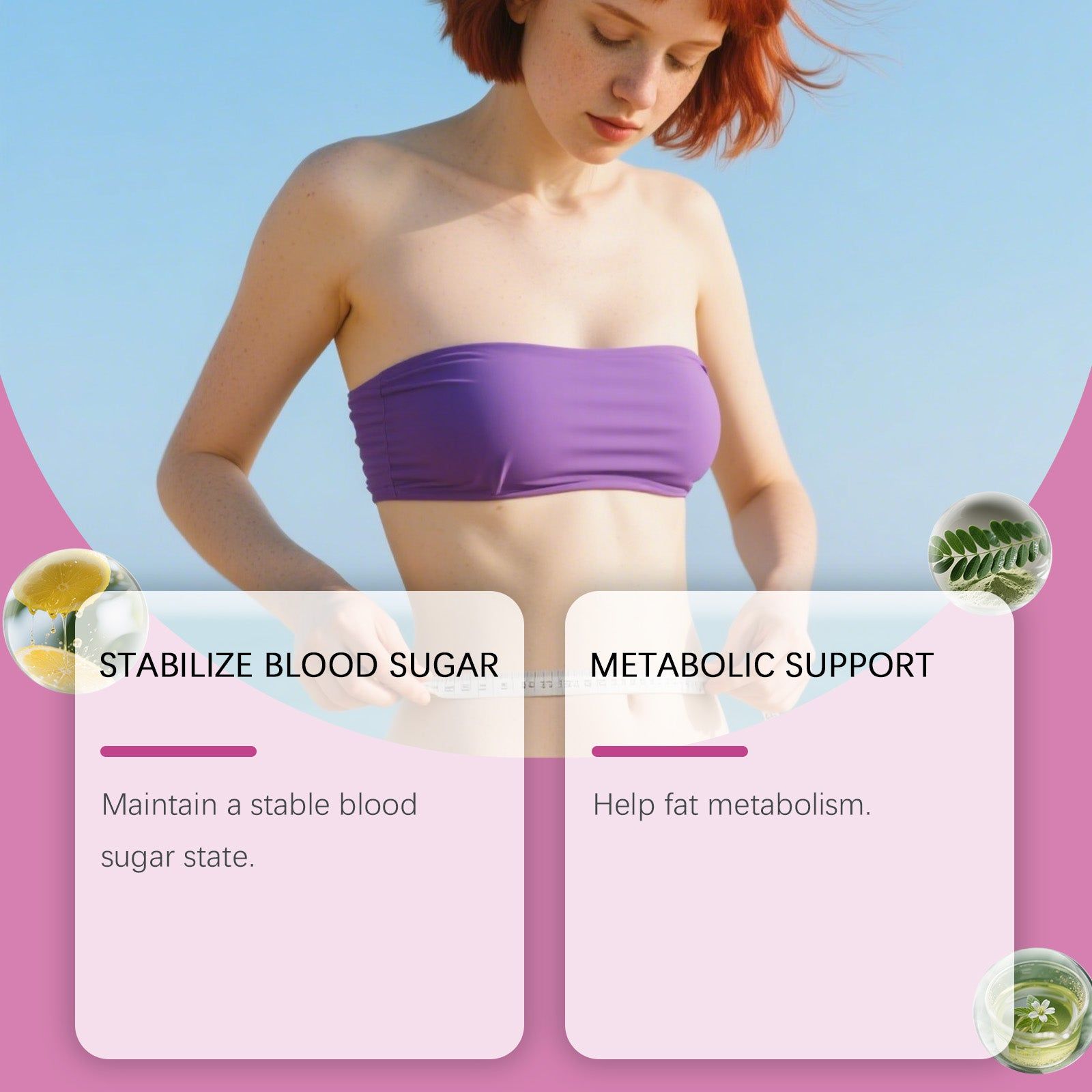 Boost Your Body Care with Moringa GLP-1 Drops for Blood Sugar & Fat Metabolism ,30ml