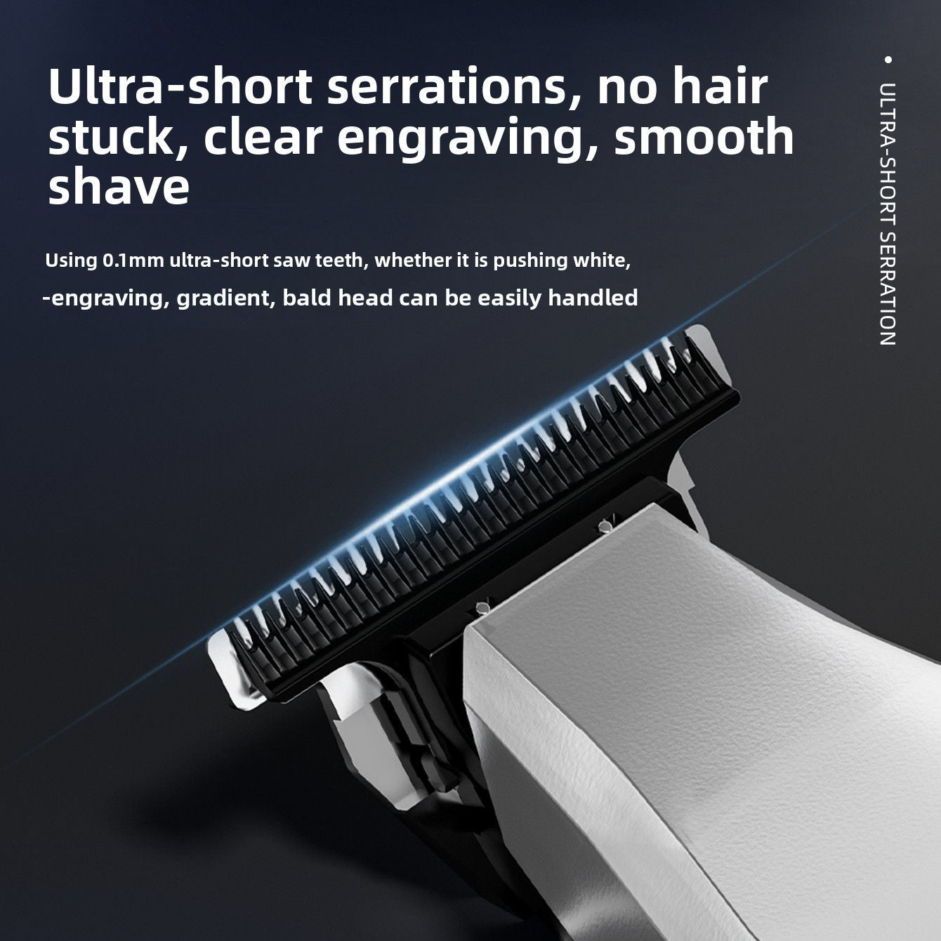 KN-710 Hair Clipper Trimmer, USB Rechargeable