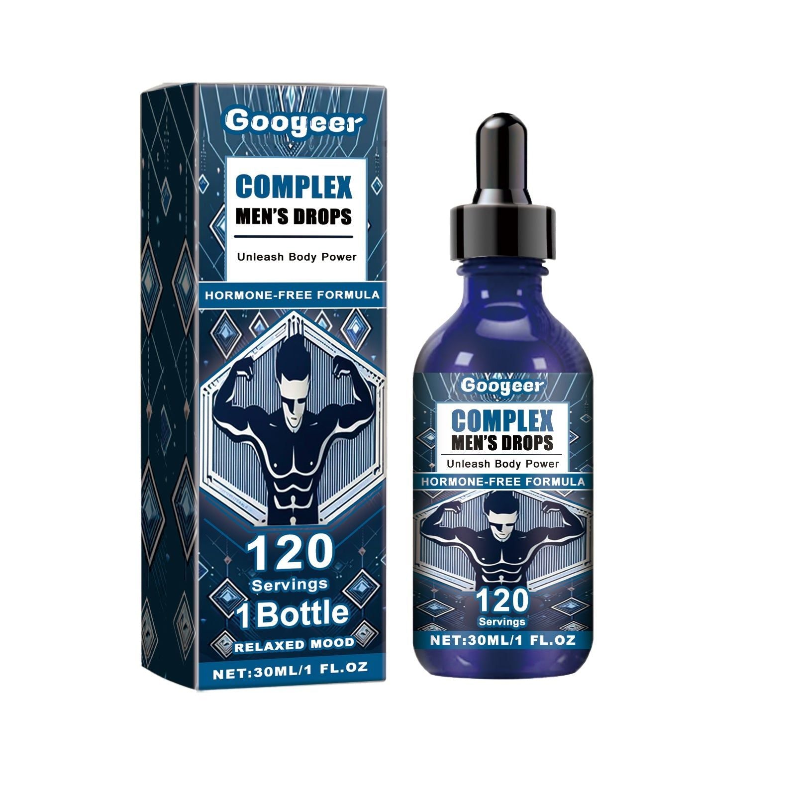 Men's Enhancement Drops, Natural Body Care for Vitality and Confidence ,30ml