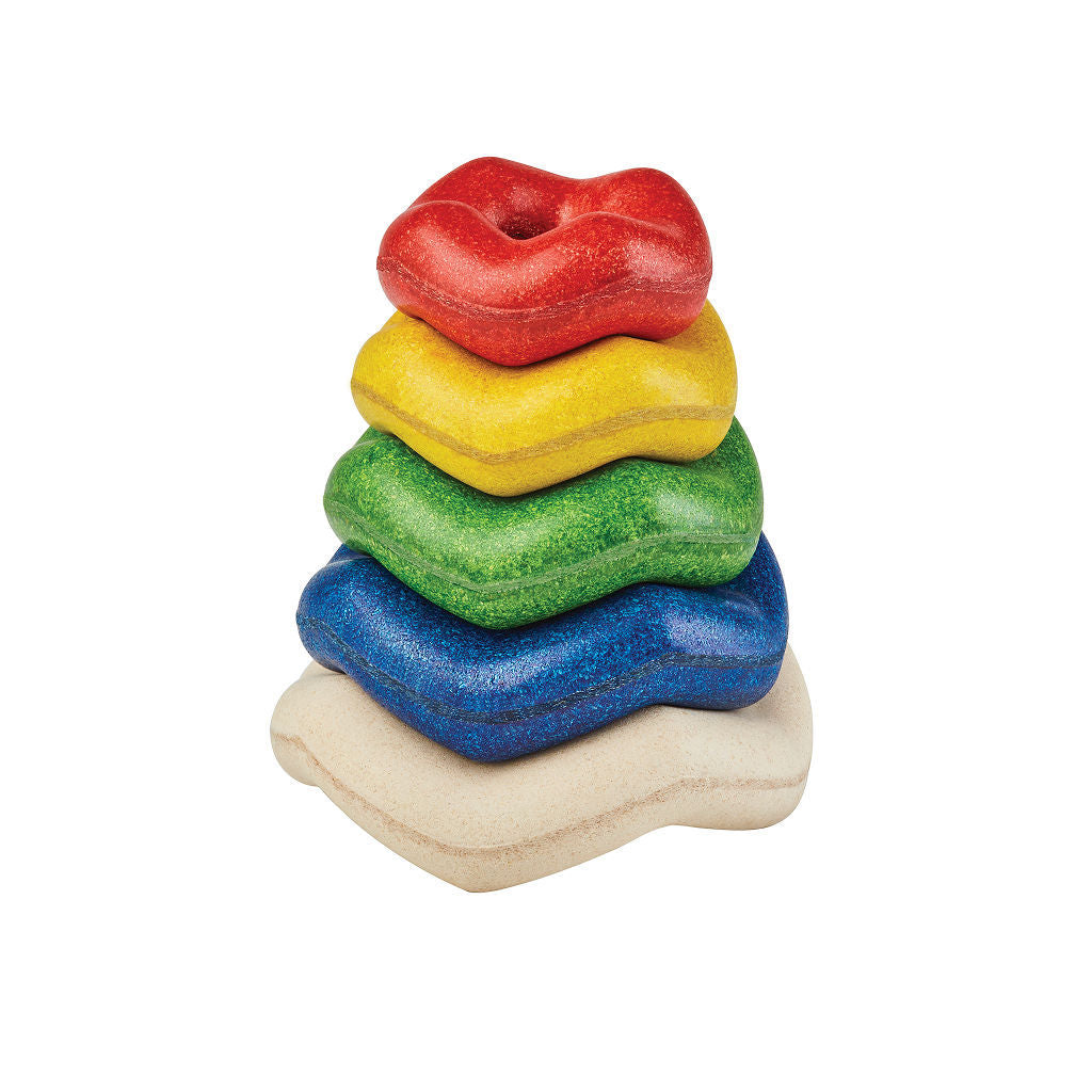 مجموعة الألعاب القابلة للتكديس «Wave» من PlanToys