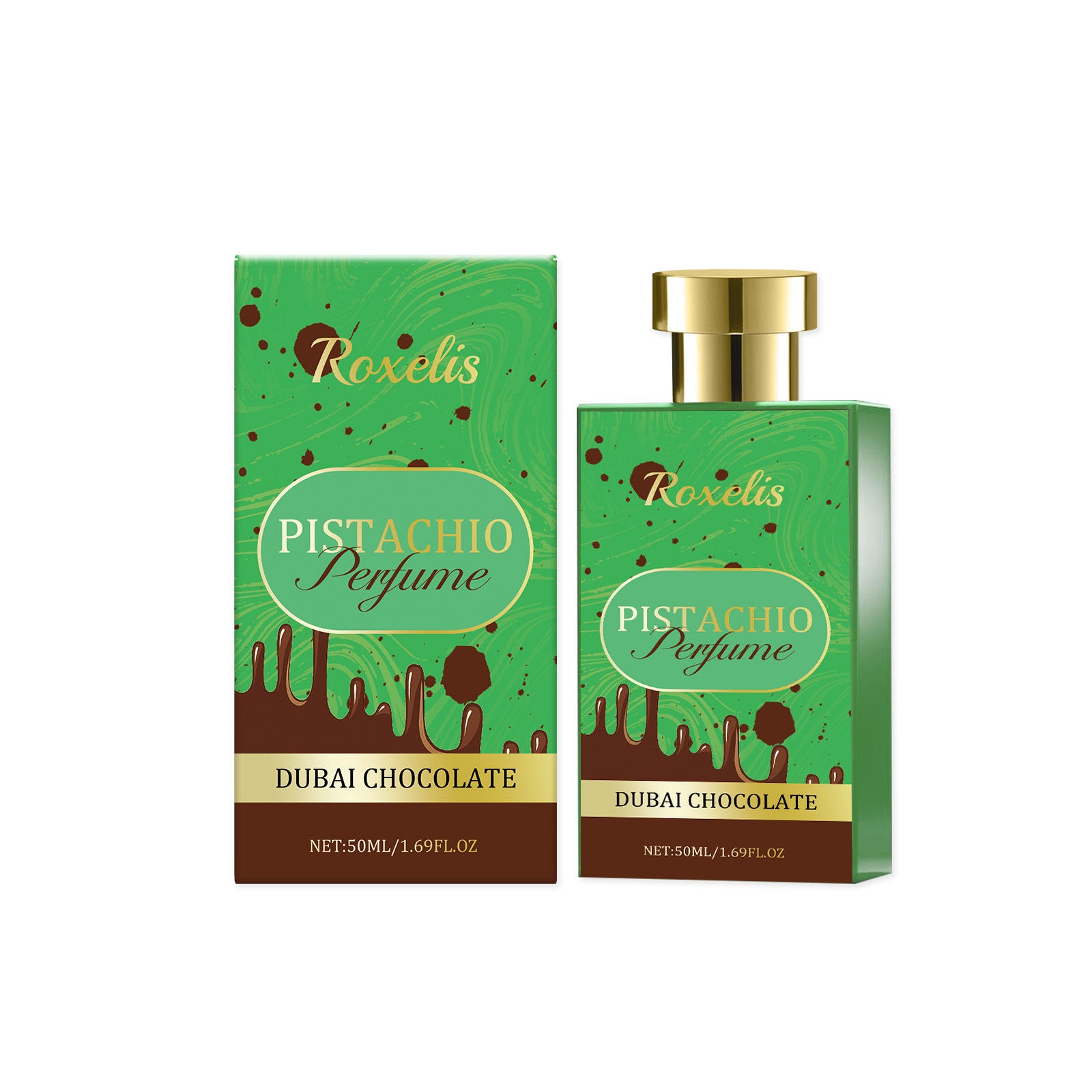 Cocoa Pistachio Perfume, Natural Long-Lasting Fragrance, Unisex, Portable, Romantic Scent ,50ml