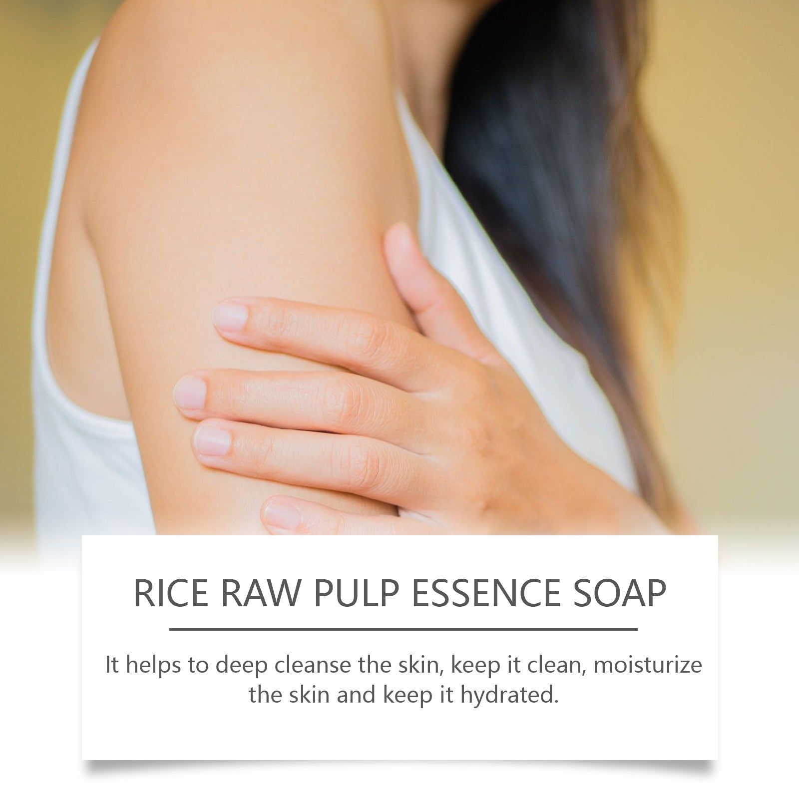 Body Cleansing Soap, Moisturizing, Refreshing, Deep Purify, Daily Skin Care ,100g