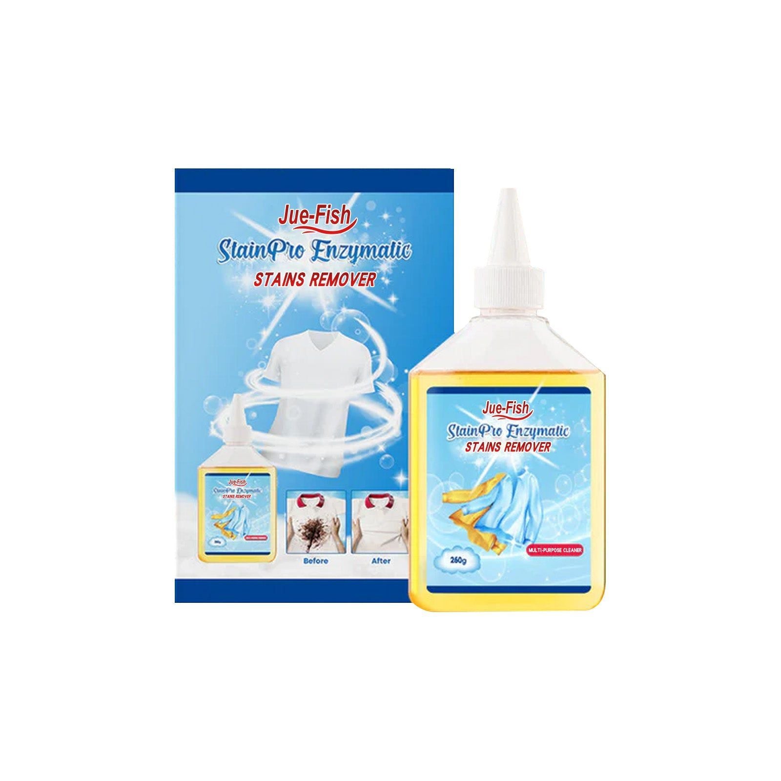 Biological Enzyme Cleaner, Stain Remover for Clothes, Carpet, Sofa, Eco-Friendly, Powerful, Fast-Acting ,260g