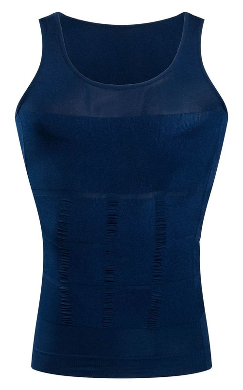 Mens Body Shaping Sweat Sauna Stretch Tummy Control Body Lingerie Tight Shapewear