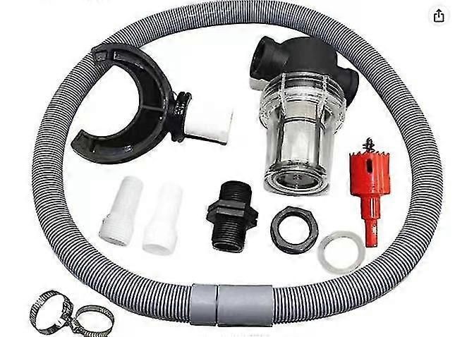 Rain Collector With Flex Hose, Water Collector Sets, Rainwater Collection Diverter, Connection, Rubber Hose Connection For Rainwater Collector
