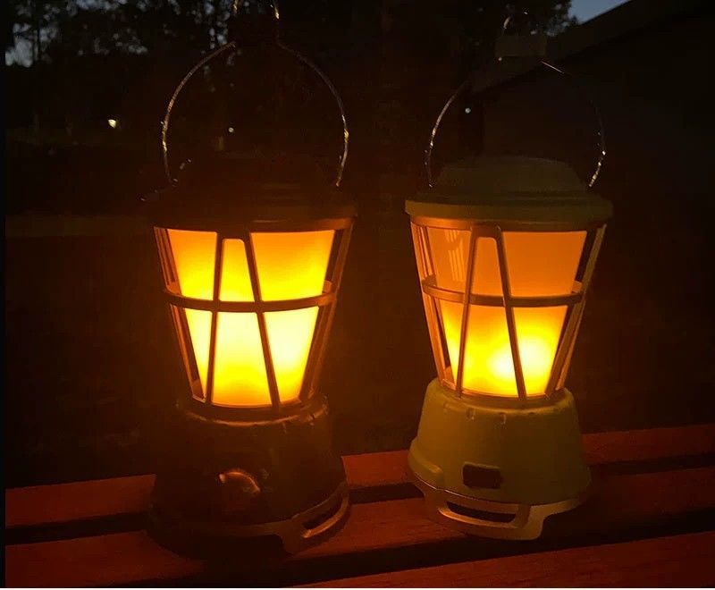 مصباح LED محمول للتخييم في الهواء الطلق، مصابيح طوارئ تعمل بالطاقة الشمسية للتخييم في الهواء الطلق