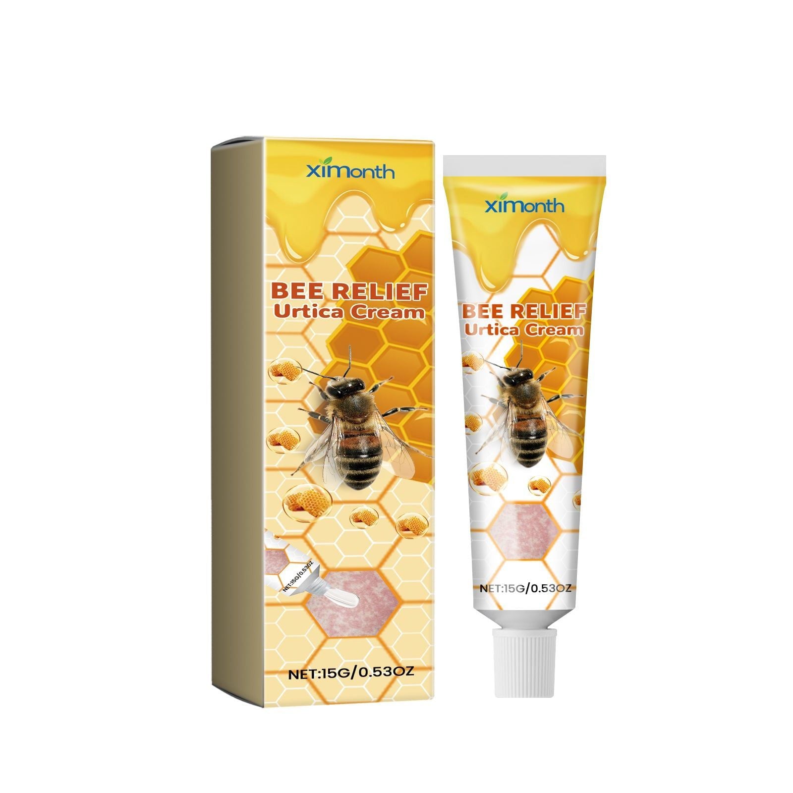 Bee Venom Skin Care Cream, Anti-Itch Relief for Hands and Feet, Natural Skin Repair ,15g