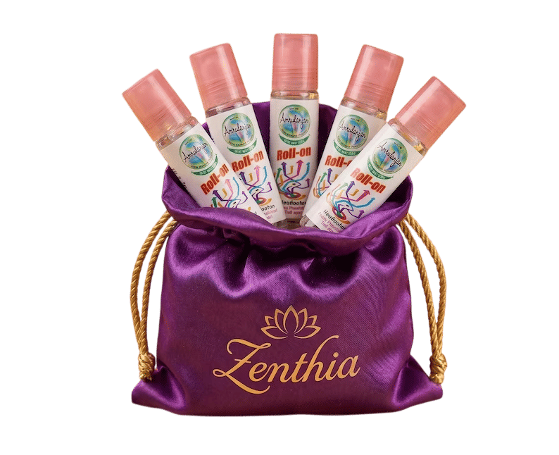Trustmeds Amrutanjan Headache Relaxation Roll-On with Velvet Bag
