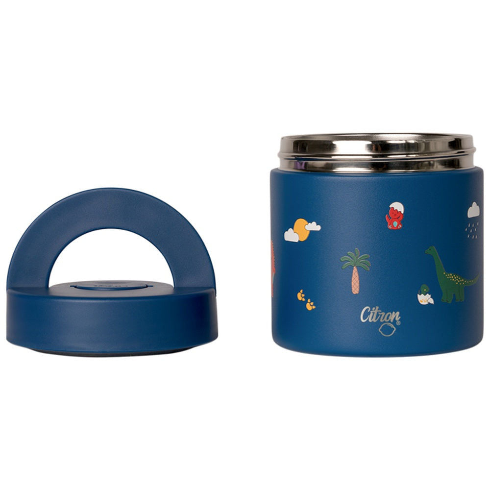 Citron Food Jar Insulated Stainless Steel 350ml - Blue