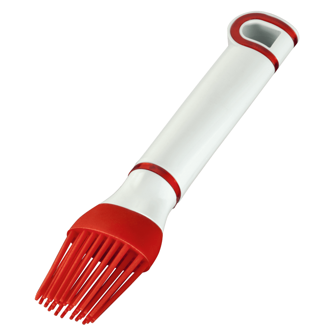 XAVAX 111575 Silicon Pastry Brush, 19 cm, red/white