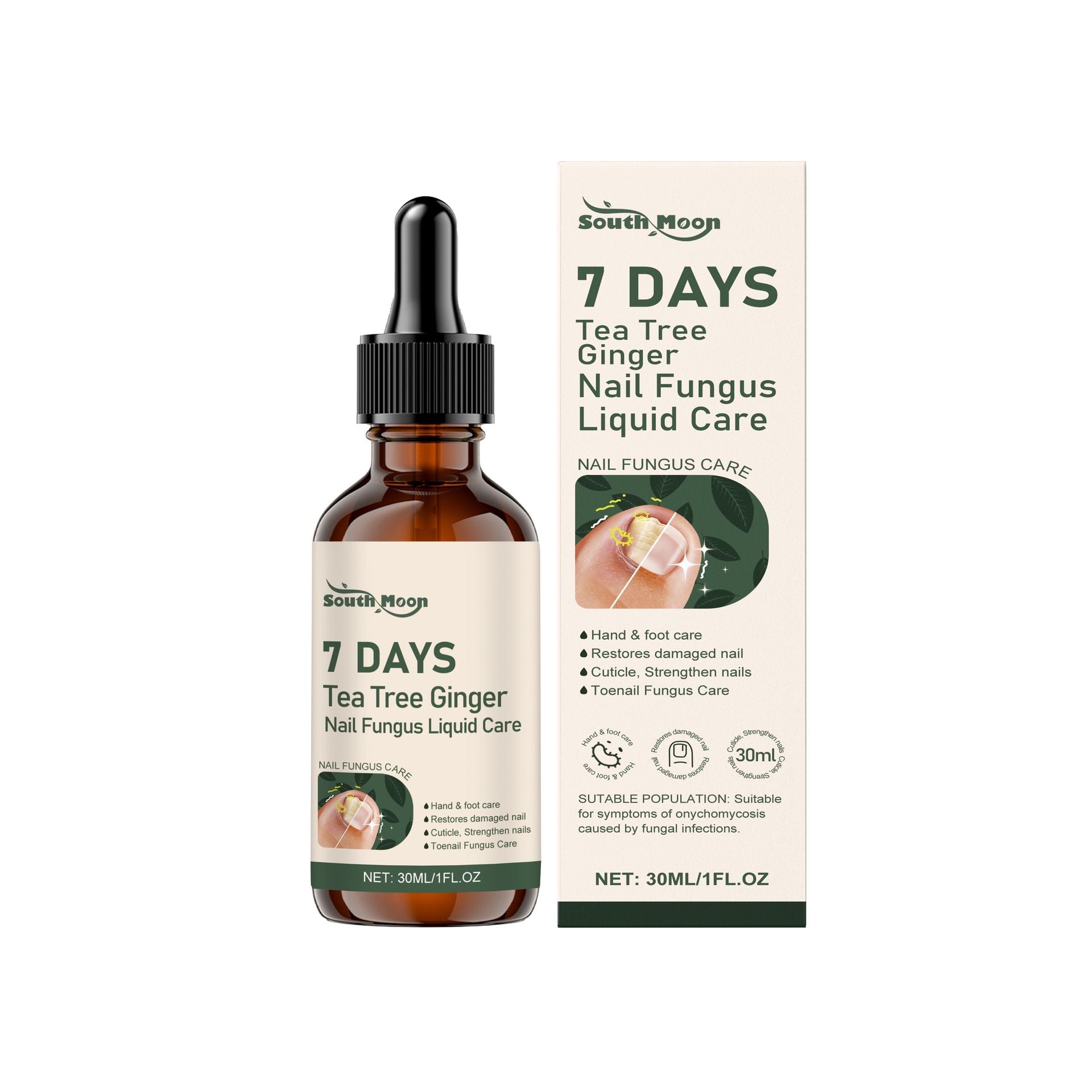 Nail Care Treatment Liquid for Strong Shiny Nails 30ml