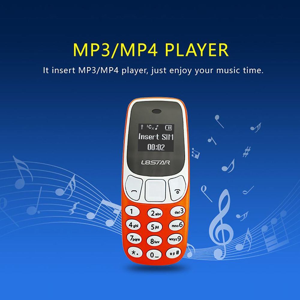 Mini Mobile Phone Keypad Wireless Portable Bluetooth Non Smart Mobile Phone