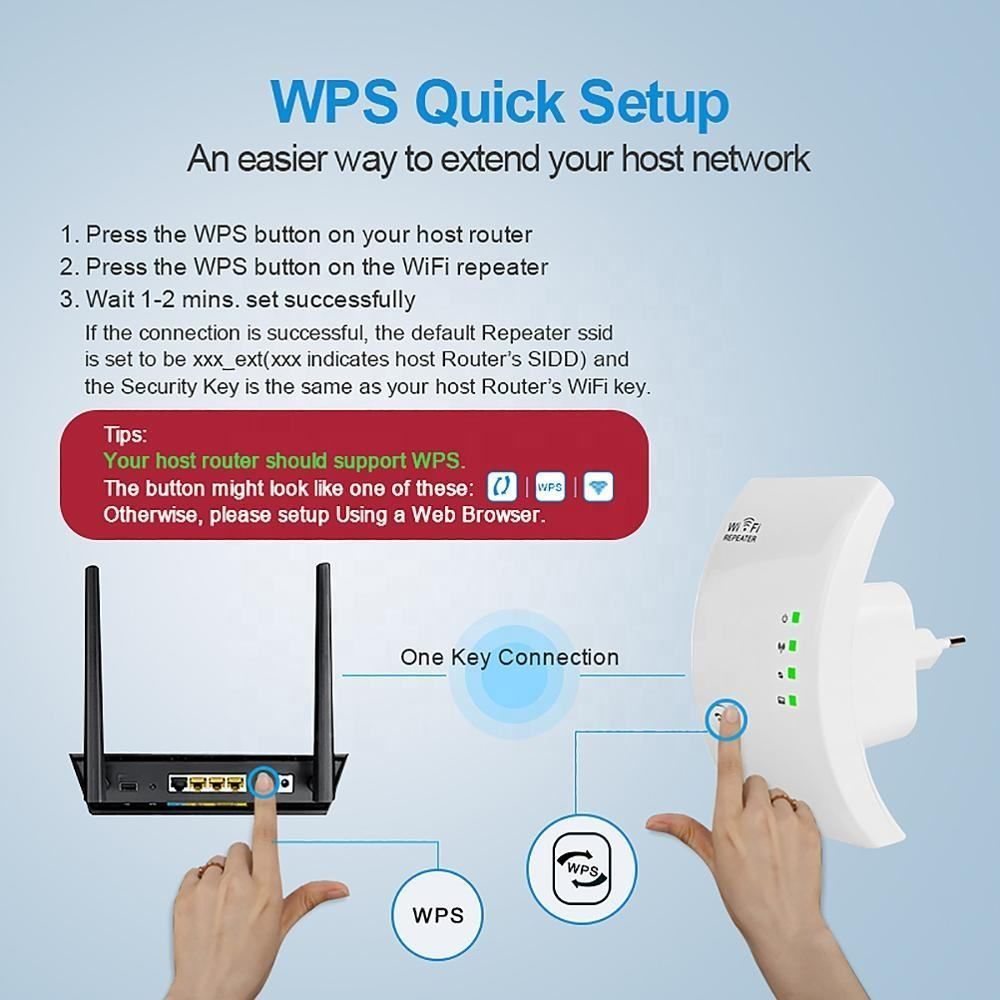 300Mbps Wi-Fi Booster Long Range Wifi Access Points OEM Mobile Signal Booster Repeater Booster