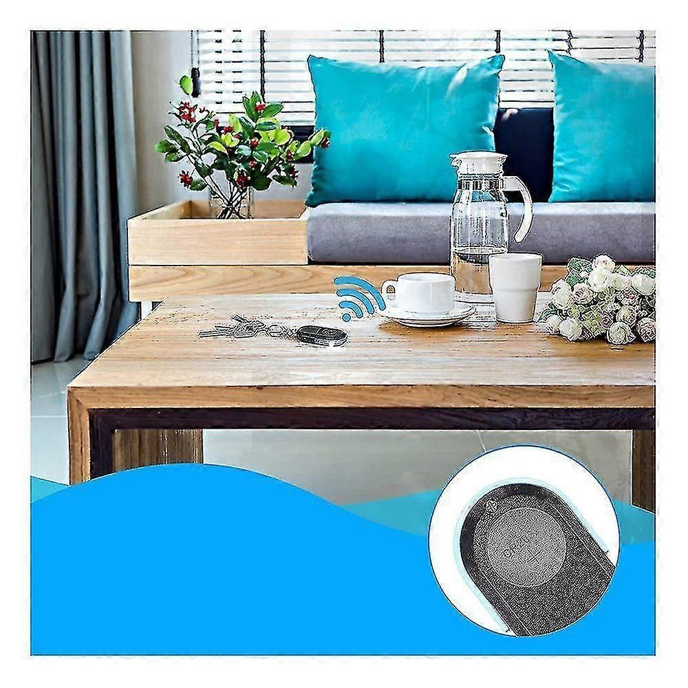 Wireless Key Finder With Alarm LED Light and Voice Activation