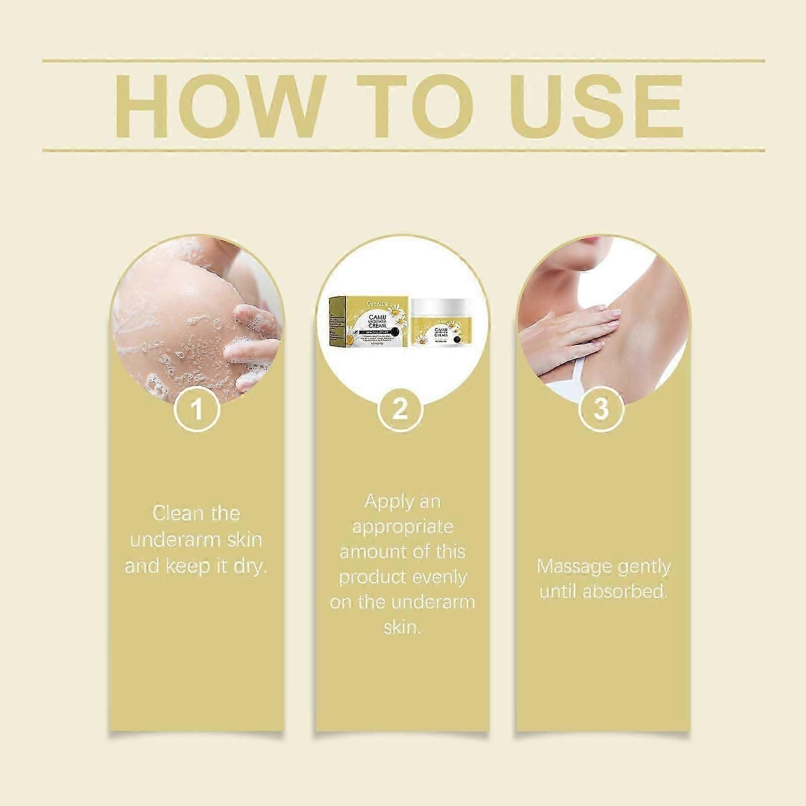 Armpit Care Cream Odor Neutralizing