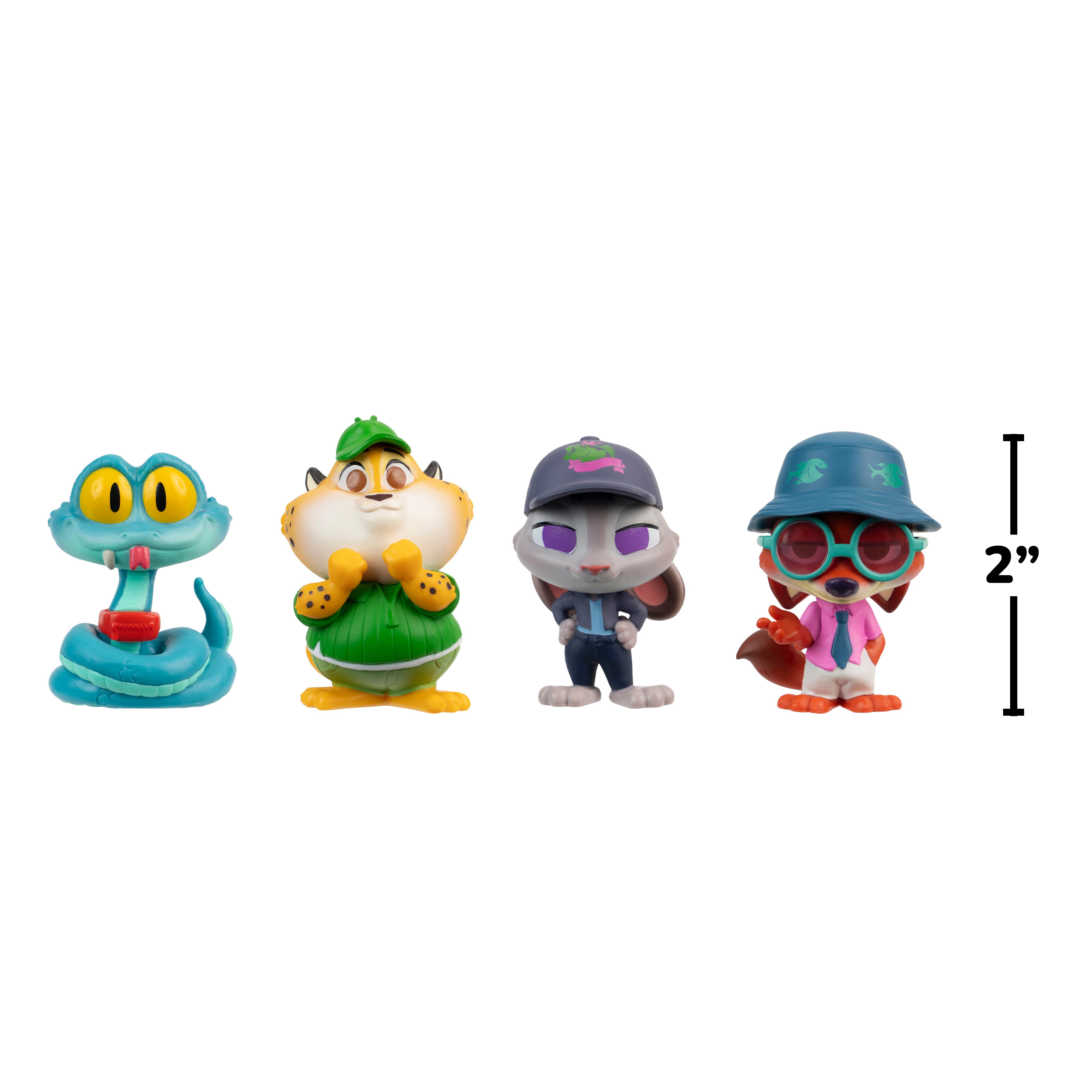 Zootropolis 2 Mystery Tails 5-Pack Figure Set