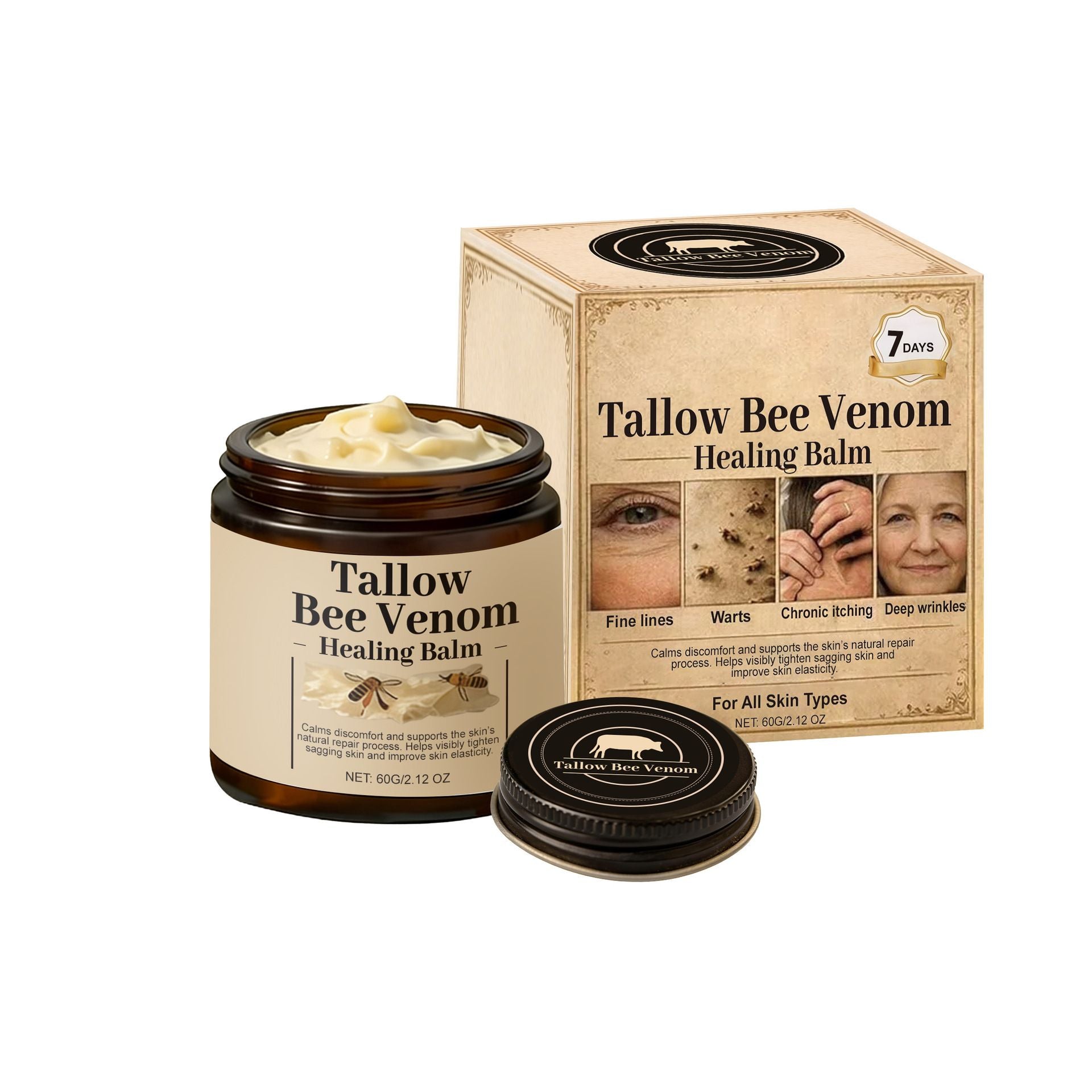Butter & Bee Venom Body Cream Moisturizing 60g