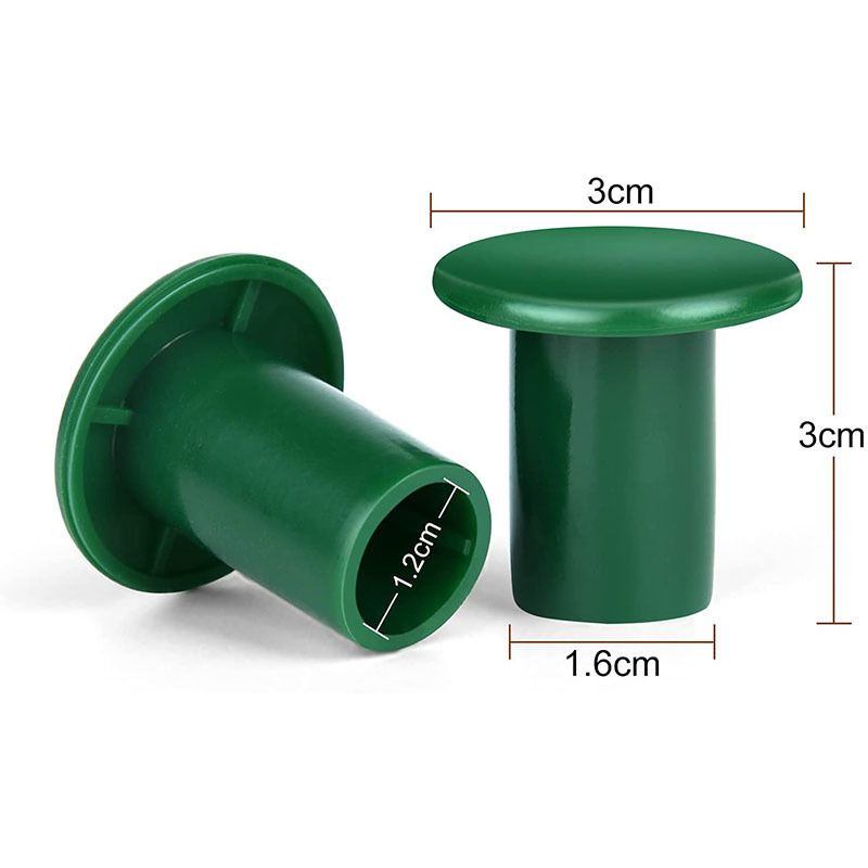 36Pcs Garden Safety Cane Caps Plastic Bamboo Cane Topper Protectors