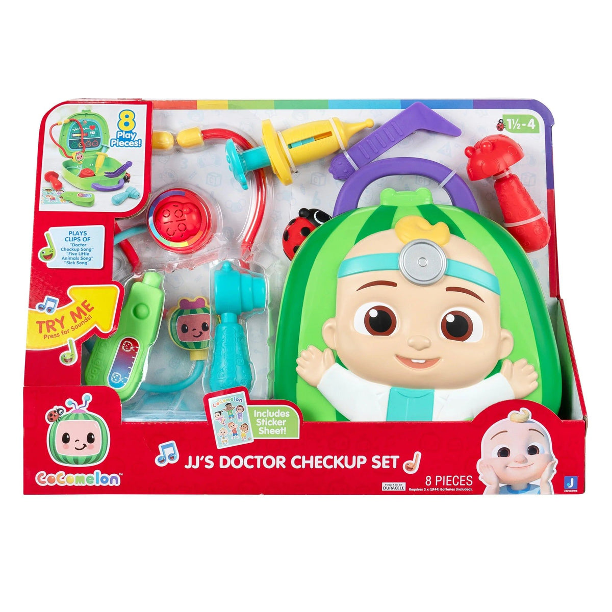 CoComelon - JJ's Roleplay Doctor Checkup Set