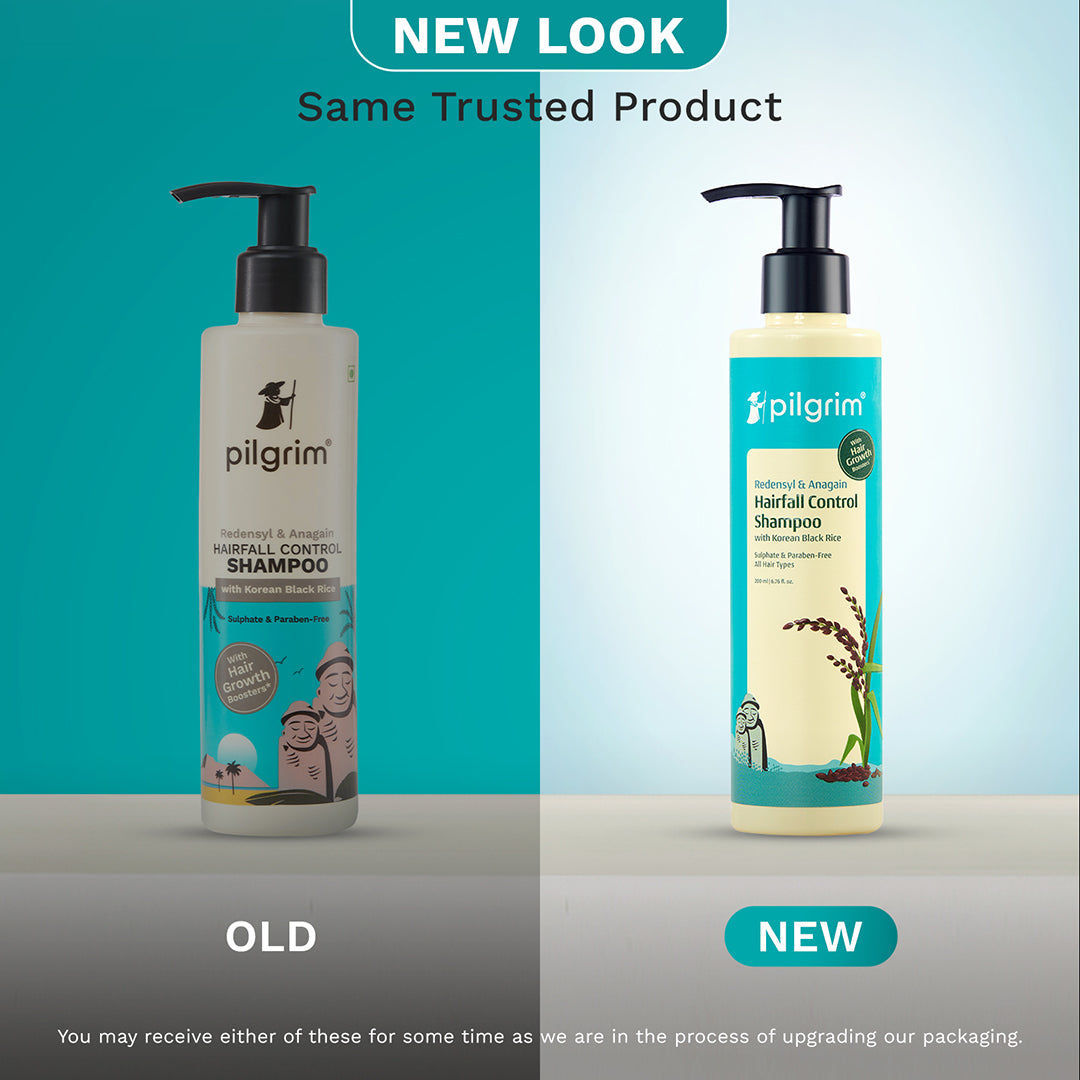 Pilgrim Redensyl & Anagain Hairfall Control Shampoo & Conditioner Combo