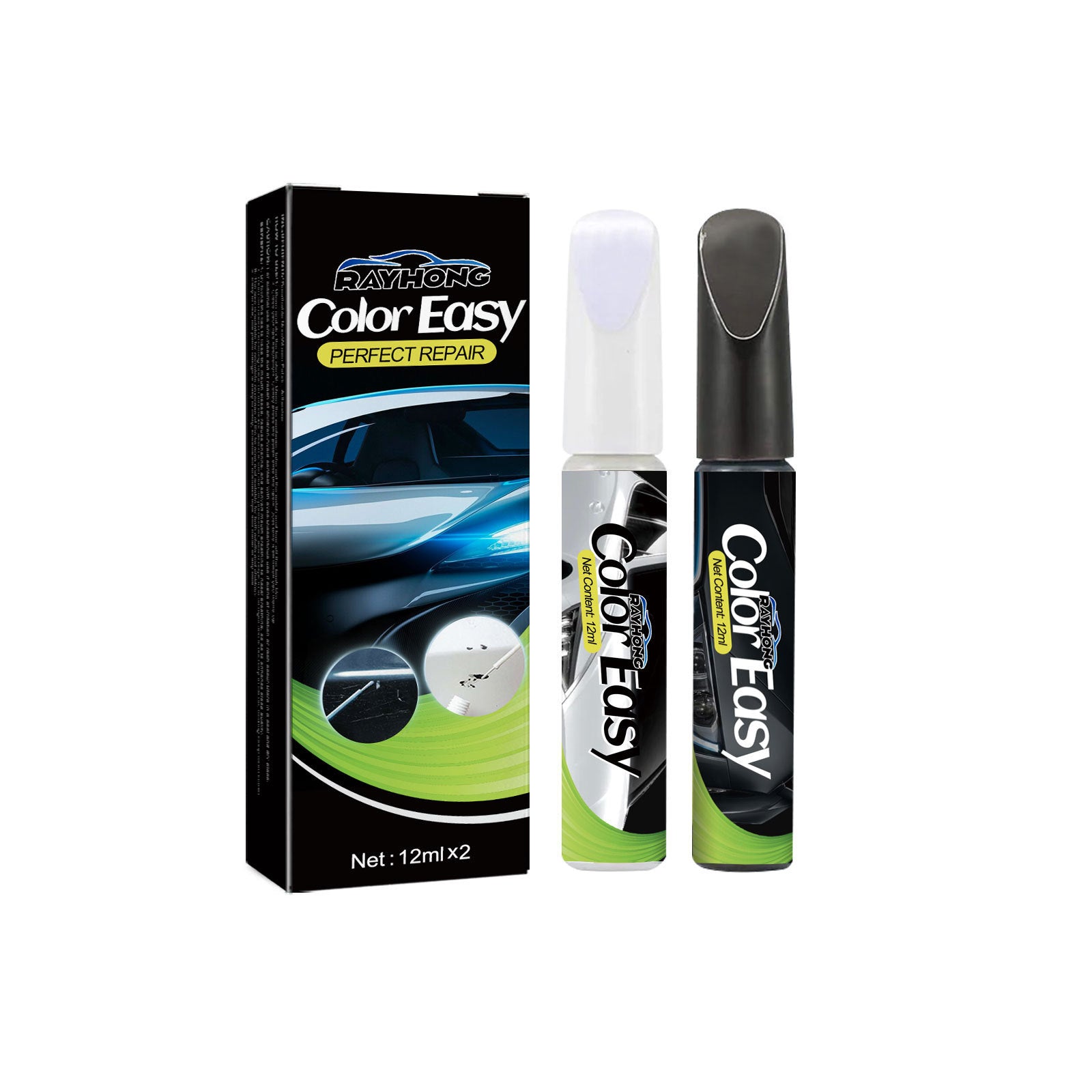Ultimate Scratch Repair Fluid for Car, Paint Scratch Fix, Easy Polishing, Brightening Coating ,1set