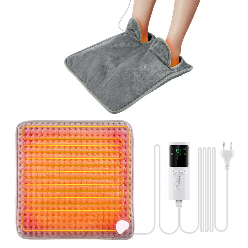 Electric Heating Foot Warmer Winter Foot Warming Device 9 Gear Electric Foot Heating Pad