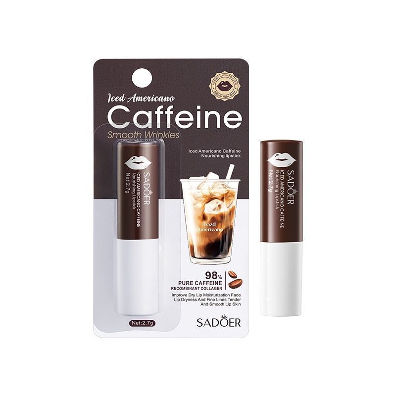 Iced American Caffeine Nourishing Lip Balm For No Dry Lips