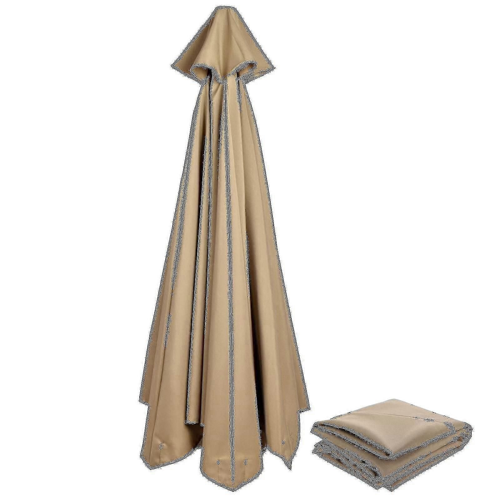 Best Seller Replacement Fabric Garden Parasol Canopy Cover For 3m 6/8 Arm Patio Sun Umbrella 50% Offer-yzy zxin